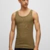 Hugo Tank Twin Pack - Undershirt - Open Green 2 Hugo Tank Twin Pack - Undershirt - Open Green -Stock X 2a6c6399435d4ee7a91471a9103152e6