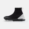 Calvin Klein Jeans Sporty Run Comfair - High-Top Trainers - Black/White -Stock X 2ab1c1298f6949089a6d735320d849e4