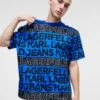 Karl Lagerfeld Jeans Klj Aop Sslv - Print T-Shirt - J Klj Blue/Black -Stock X 2b2386bc4fa34ac6b4446a77ae0dc13e