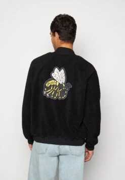 GRIMEY Unisex - Bomber Jacket - Black -Stock X 2b74fb732a694d1d9d31dabd4ee1470b