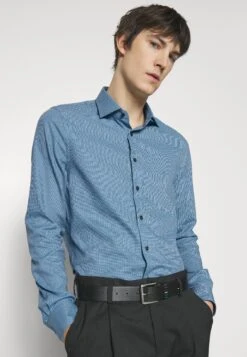 Michael Kors Mini Square Dobby Slim Fit Shirt - Formal Shirt - Blue -Stock X 2bb2e731afd74b73affb6f481446d69a