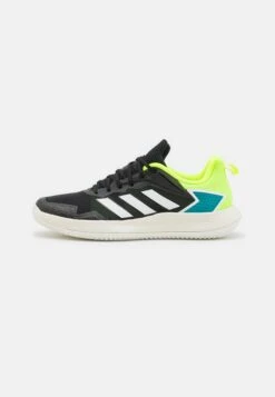 ADIDAS PERFORMANCE Defiant Speed Clay - Clay Court Tennis Shoes - Core Black/Off-White/Bright Royal