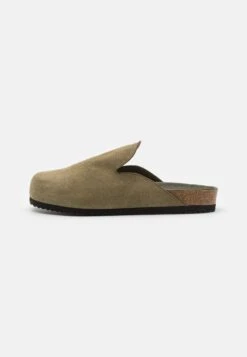 Bianco Biadan Classic Slide - Slippers - Olive