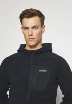 Columbia Outdoor Tracks™ Hooded Full Zip - Fleece Jacket - Black -Stock X 2c4096794325430a8d94acd89ac055fb