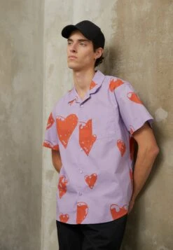 Obey Clothing Loveless - Shirt - Digital Lavender Multi