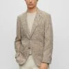 Boss H-Hutson-Elbow - Blazer Jacket - Beige