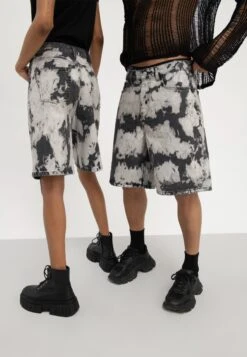 YOURTURN Unisex - Denim Shorts - Black Denim -Stock X 2cd9be114197419383c232b9b8d8d95f