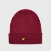 Lyle & Scott Beanie Unisex - Beanie - Burgundy 1 Lyle & Scott Beanie Unisex - Beanie - Burgundy -Stock X 2d1ee8dd52f7465b84fb8f5024b3c143