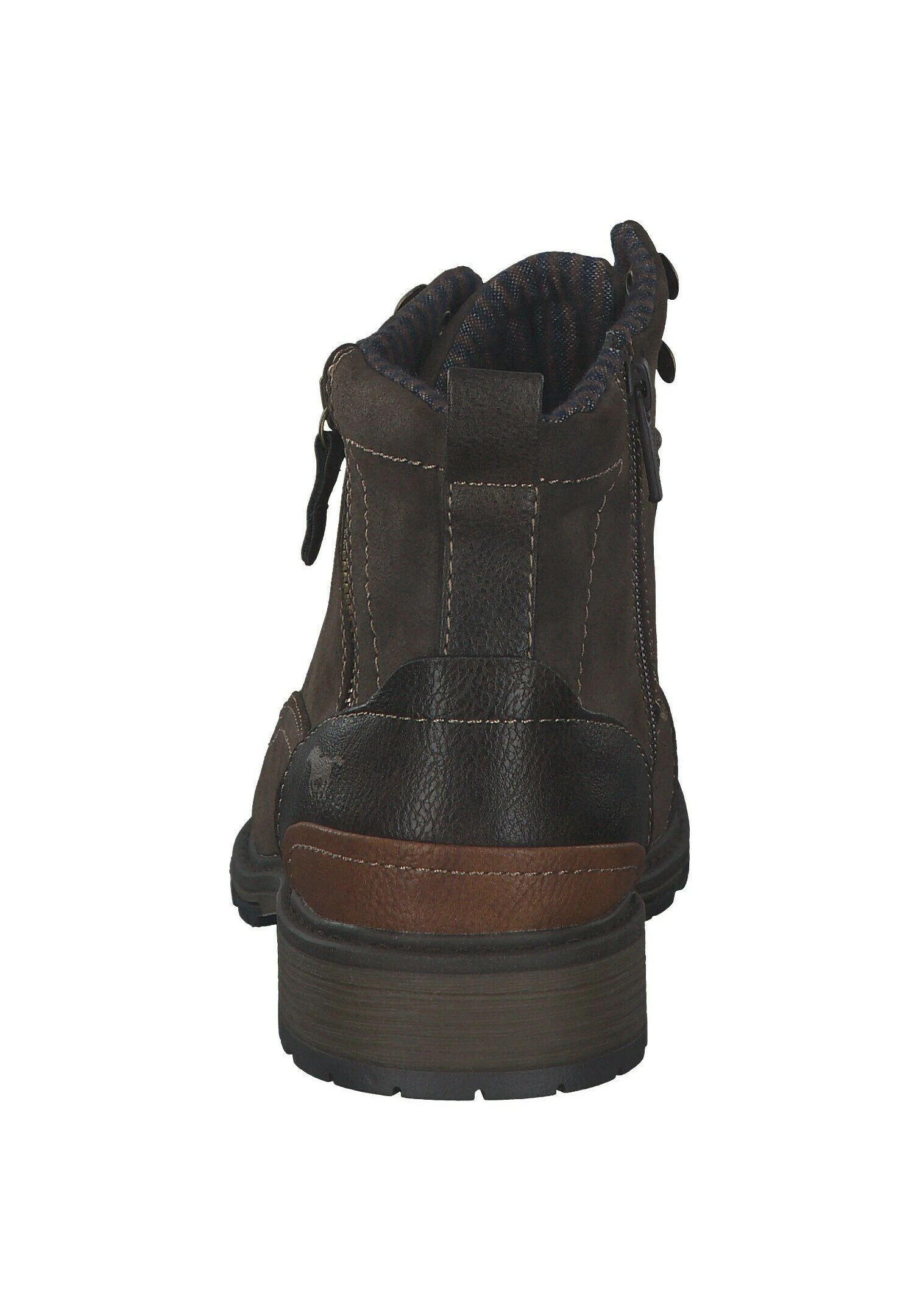 Mustang Lace-Up Ankle Boots - Dunkelbraun 6 Mustang Lace-Up Ankle Boots - Dunkelbraun - Image 4