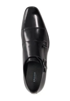 Dune London SOLUTIONS TOE CAP DOUBLE MONK - Slip-ons - Black -Stock X 2d8dc8a7eb054b9c843cdc88b029fe3d