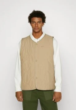 Nike Sportswear Vest - Waistcoat - Khaki 12 Nike Sportswear Vest - Waistcoat - Khaki -Stock X 2dcc311ff959407d8591a163d0169adf