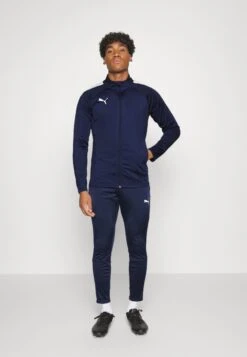Puma Teamliga Tracksuit - Tracksuit - Navy/White