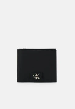 Calvin Klein Jeans Tagged Bifold Coin Unisex - Wallet - Black