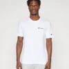 Champion ICONS CONTRAST TEE - Basic T-shirt - White