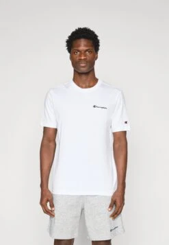 Champion ICONS CONTRAST TEE - Basic T-shirt - White