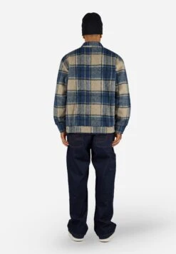 Pegador TEROS OVERSHIRT - Shirt - Stone/indigo Navy -Stock X 2f85f779a38c440fa7d560425ab7ef6e