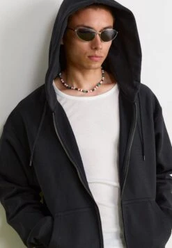 Nike Sportswear SOLO HOODIE - Zip-up Sweatshirt - Black -Stock X 2faa4bcb054d4a66a726daab9130764b