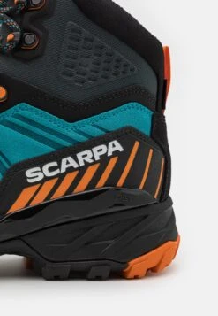 Scarpa Rush Trk Gtx - Hiking Shoes - Pagoda Blue/Mango -Stock X 30d2b63deffc4005b30ed576f61f3ad4