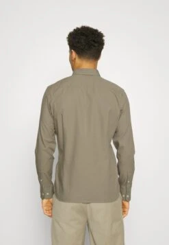 Hackett London Garment Dyed Oxford - Shirt - Olive -Stock X 31661c3b6d0a47079751af9858a43826