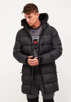 Grayson Longline Puffer Jacket - Winter Coat - Jet Black -Stock X 31ed071080b54ba785e83e83092d7a6f