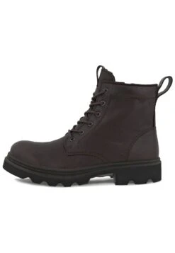 ECCO GRAINER M - Lace-up Ankle Boots - Coffee