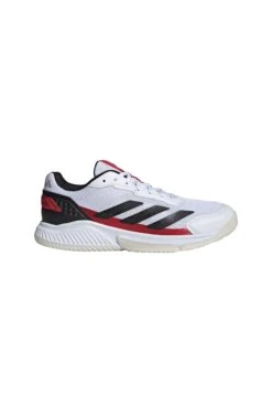ADIDAS PERFORMANCE COURTQUICK PADEL - Padel Shoes - Cloud White Core Black Lucid Red -Stock X 327f56641c5349f588b919b63af003f7