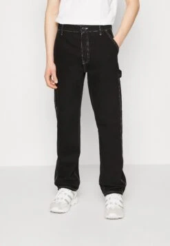 Only & Sons Onsedge Loose Raw - Relaxed Fit Jeans - Black Denim