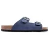 Vegan Mango Footbed- Mules - Navy