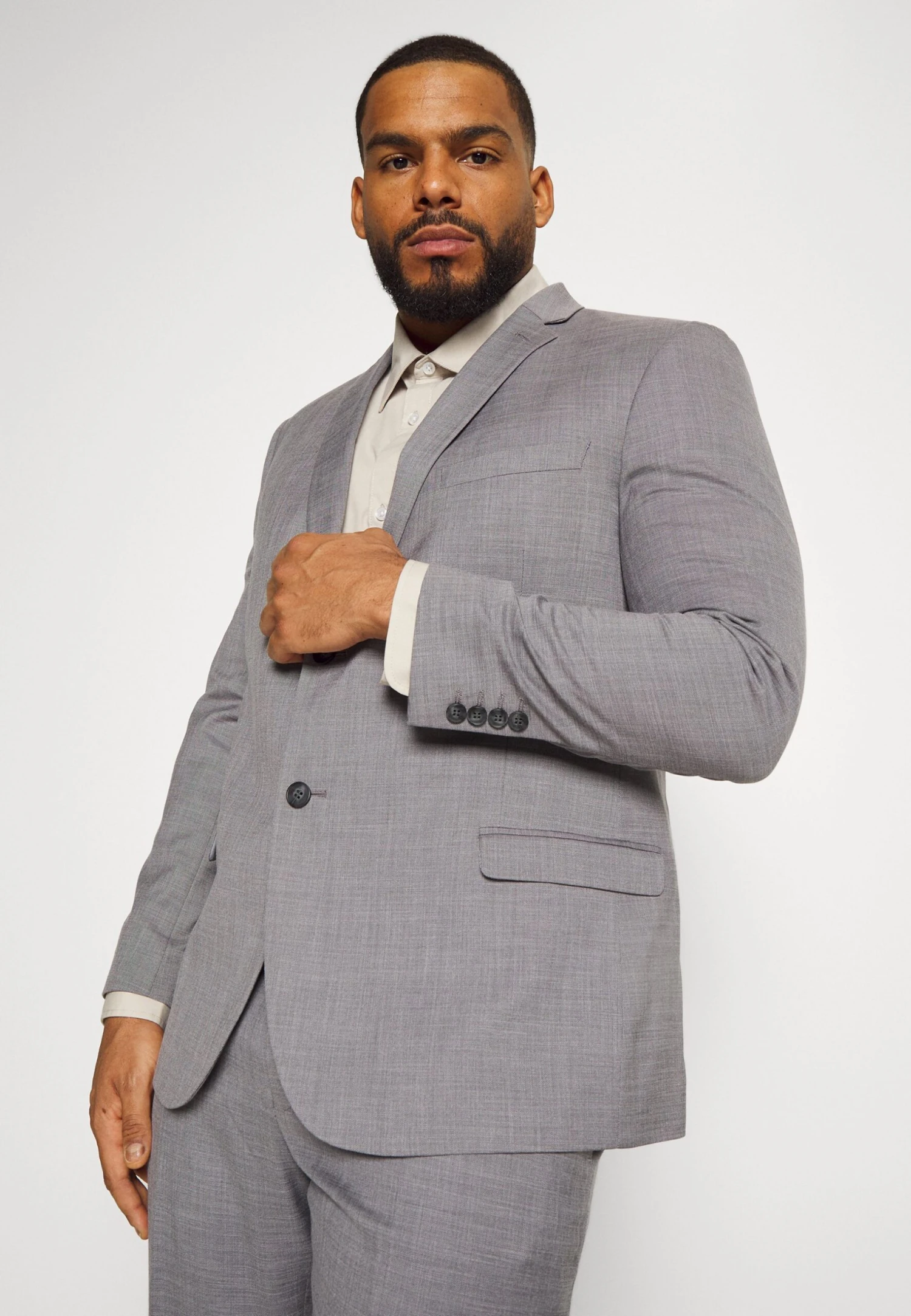 The Fashion Suit Notch Plus - Suit - Mid Grey 10 The Fashion Suit Notch Plus - Suit - Mid Grey - Image 8