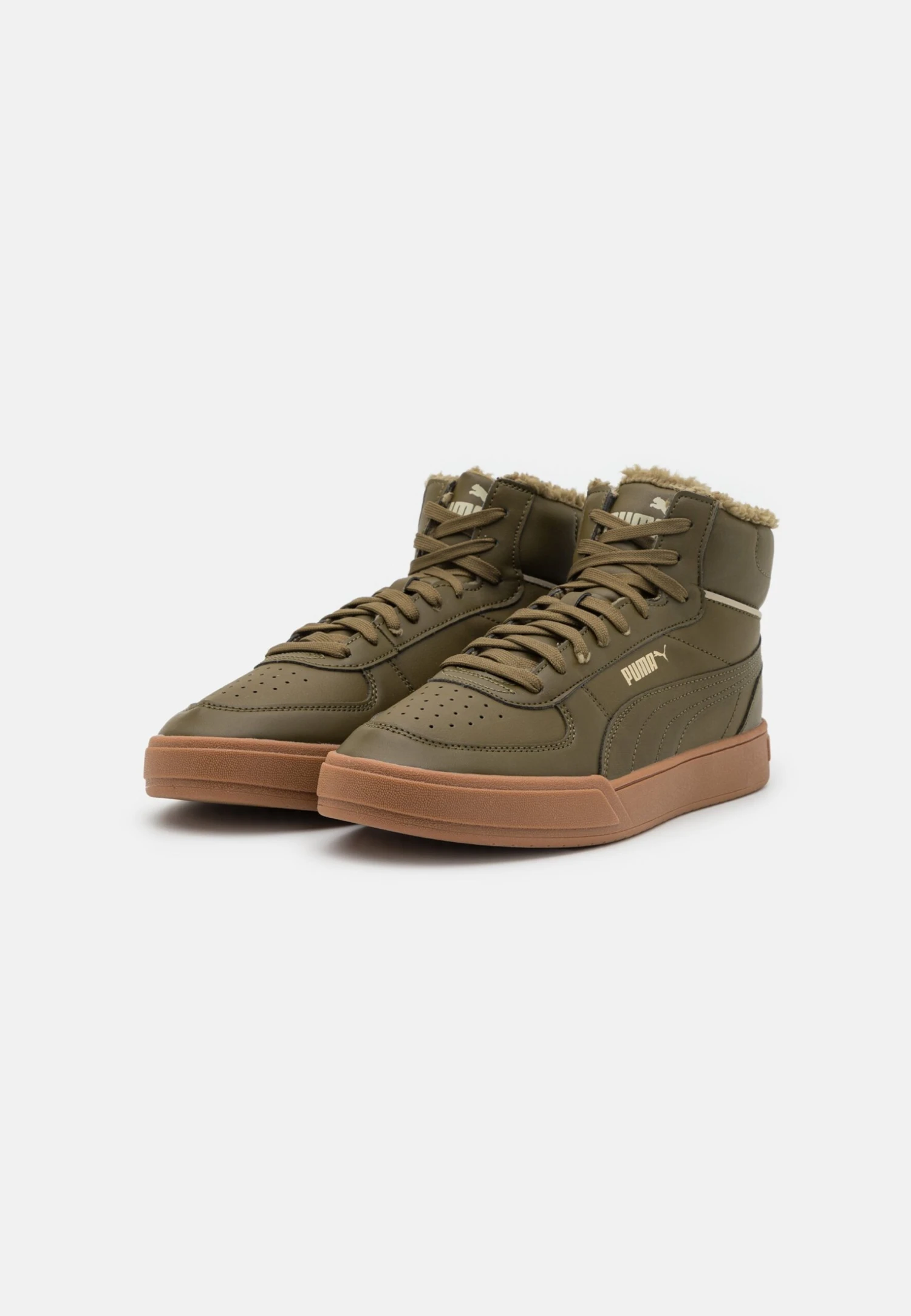 Puma Caven Mid Wtr Unisex - High-Top Trainers - Deep Olive/Team Gold/Pebble Gray 4 Puma Caven Mid Wtr Unisex - High-Top Trainers - Deep Olive/Team Gold/Pebble Gray - Image 2