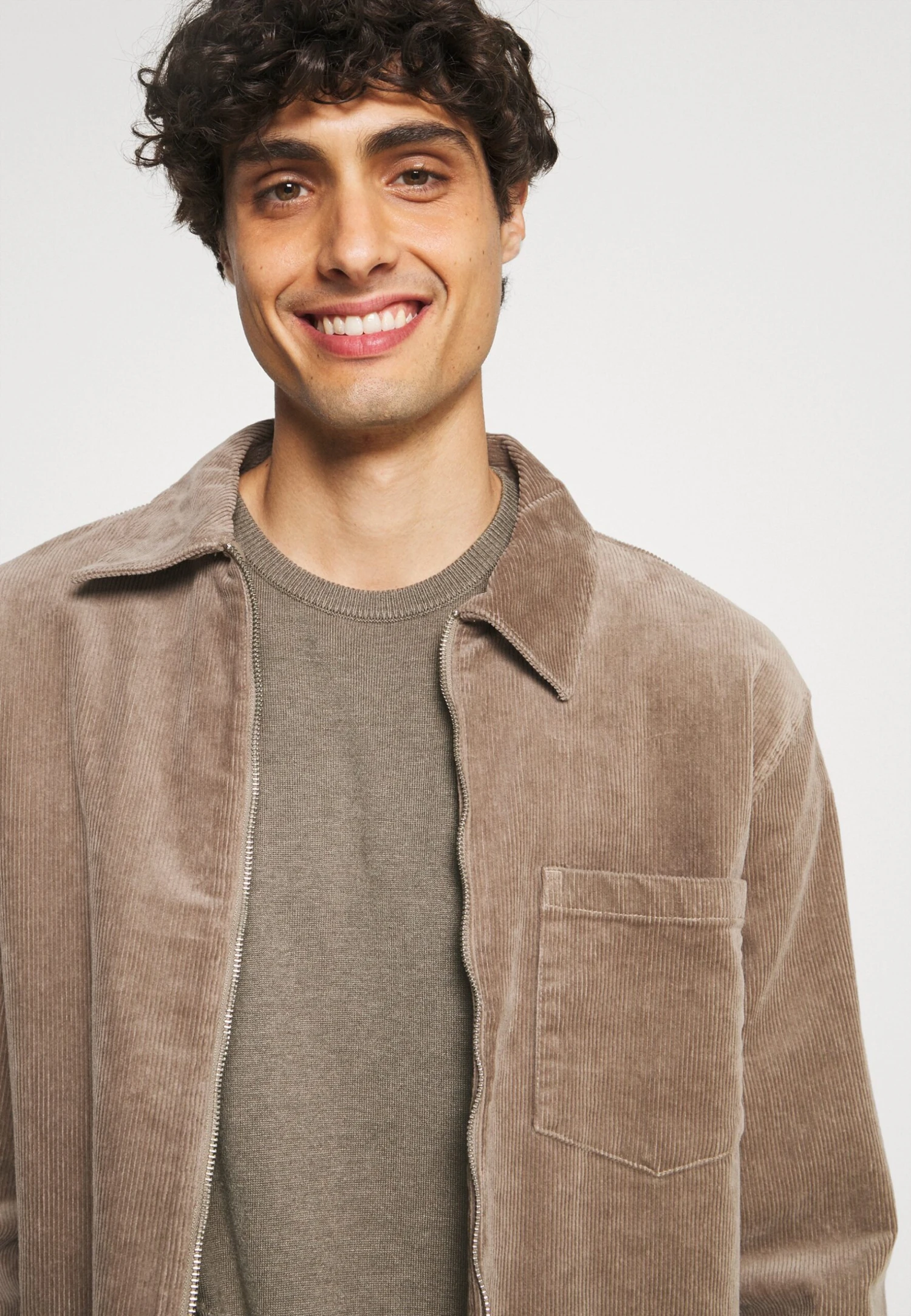 Lindbergh Jumper - Sand Melange 6 Lindbergh Jumper - Sand Melange - Image 4