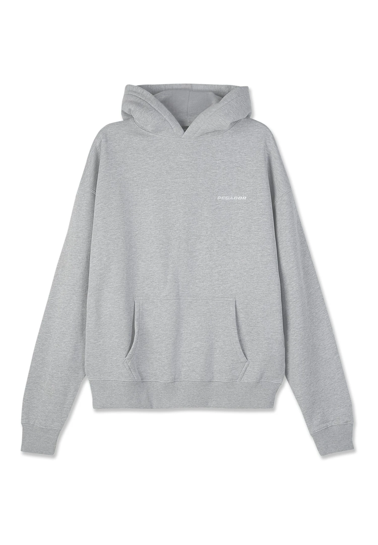 Pegador LOGO HOODIE - Sweatshirt - Heather Grey/white 6 Pegador LOGO HOODIE - Sweatshirt - Heather Grey/white - Image 4