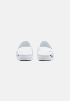EA7 Emporio Armani Pool Slides - White/turkish Sea -Stock X 339b5eaddb3a47139cb8b0f6e5286584