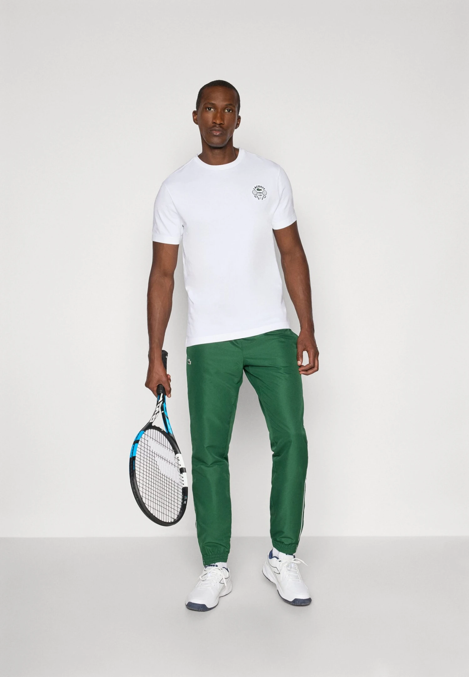 Lacoste Sport HERITAGE - Sports T-shirt - White 4 Lacoste Sport HERITAGE - Sports T-shirt - White - Image 2