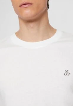 Marc O'Polo Crew Neck ,Icon Chest Print - Long Sleeved Top - White -Stock X 341a673bee9c48ca918ac9aa997668dc
