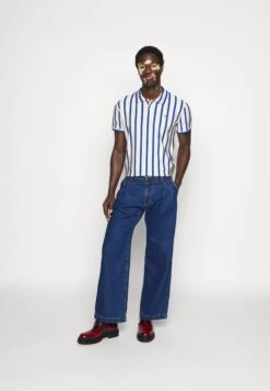 Vivienne Westwood Classic Stripe Collar - Polo Shirt - Blue/Ecru -Stock X 34e0543d05c54722ad406d4a89d94752