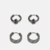 Jack & Jones Jacsacile Earrings Unisex 4 Pack - Earrings - Black -Stock X 34e608d6c15e49a9a3c3a320e01b37a7