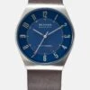 Skagen Grenen Solar Powered - Watch - Espresso/Ocean Blue -Stock X 34ff4864c7d84bf9864be4d5d8f1071d