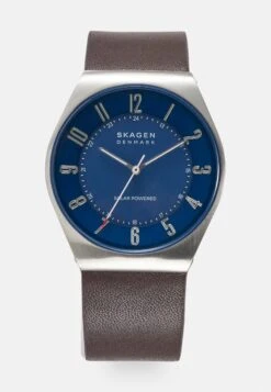 Skagen Grenen Solar Powered - Watch - Espresso/Ocean Blue