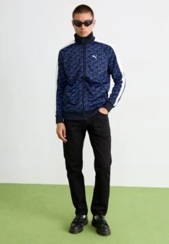 Puma T7 TRACK JACKET - Zip-up Sweatshirt - New Navy -Stock X 35706520d75f4cd79ace9222e5487fec