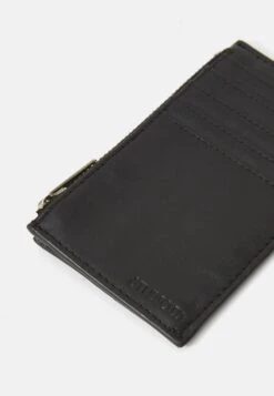CARD + COIN WALLET WITH ZIP UNISEX - Wallet - Black -Stock X 35e96c09e1c64a46a73c80427ef9de1e
