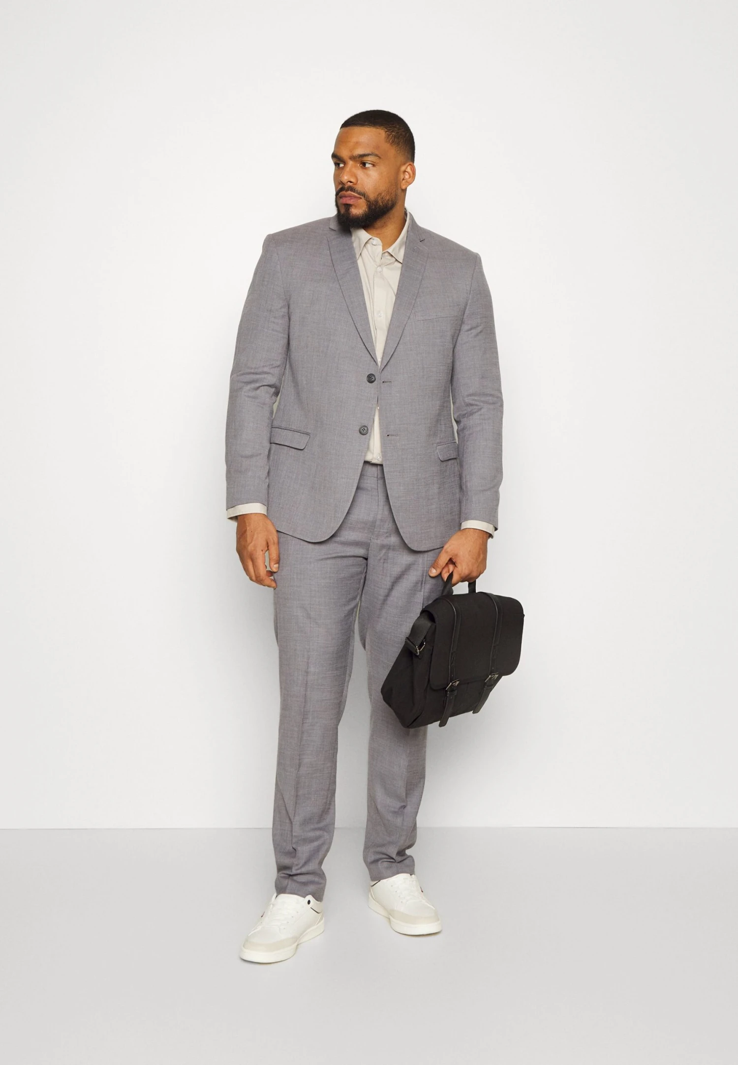 The Fashion Suit Notch Plus - Suit - Mid Grey 4 The Fashion Suit Notch Plus - Suit - Mid Grey - Image 2