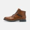 Bugatti CAJ - Lace-up Ankle Boots - Cognac -Stock X 3626016789e74484bf9f447473901931