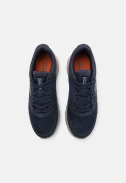 Go Walk Flex - Walking Trainers - Navy/Orange -Stock X 364e7ea5616a4dafbf633c59a103c7c8