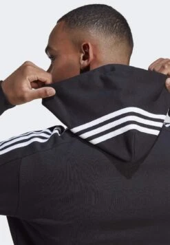 Adidas Sportswear Hoodie - Black White -Stock X 36c64aea9fb748838c5b332617ecb584