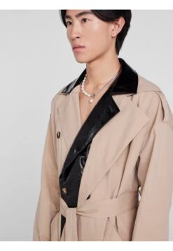 Maria Unisex - Trenchcoat - Irish Cream/Black -Stock X 37199fc2ad8e43359e5169d78703688e