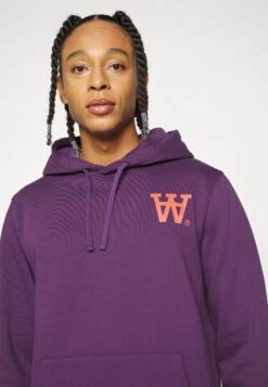 Wood Wood Ian Hoodie - Sweatshirt - Purple -Stock X 3723eb573c26471eb850273ab0fb1aee