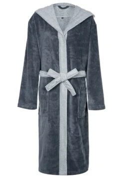 Vossen Poppy Unisex - Dressing Gown - Dark Grey