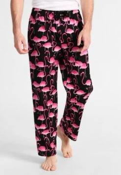 Flamingo - Pyjama Bottoms - Black