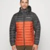 Columbia Powder Lite™ Hooded Jacket - Winter Jacket - Warp Red/Shark -Stock X 37611dcdda384c1185aeb42e590a4395